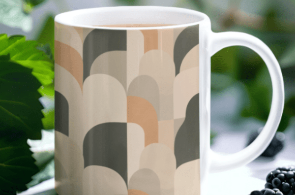 Abstract Arch Shapes Pattern Collection