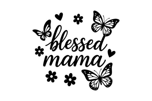 Blessed Mama SVG T-shirt Design Vector: A Versatile Digital Tool for Creative Projects