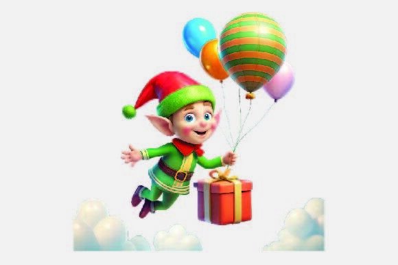 Boy and Gift Christmas PNG – Perfect for Creative Projects