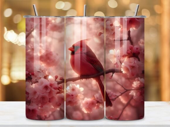 Cardinal and Blossom Tumbler Wrap 20oz: A Practical Design for Creative and Business Workflows