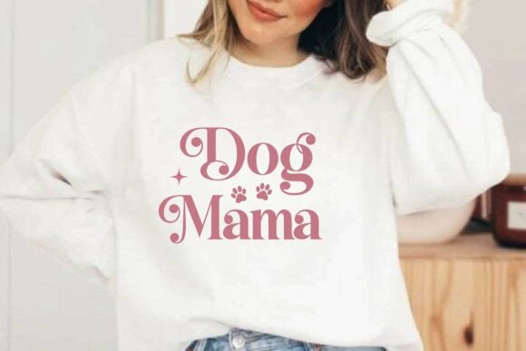 Dog Mama SVG PNG T-shirt Sublimation: A Creative Solution for Custom Designs