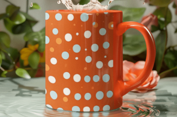 Exploring the Versatility of Abstract Polka Dot Patterns