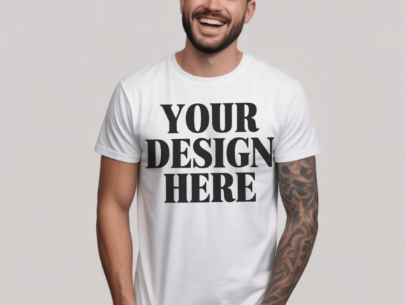 Father’s Day Dad Men T-Shirt Mockup 20
