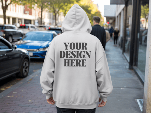 Gildan 18000 Sweatshirt Mockup 10