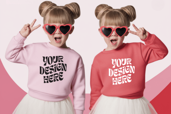 Gildan 18000B Sweatshirt Mockup