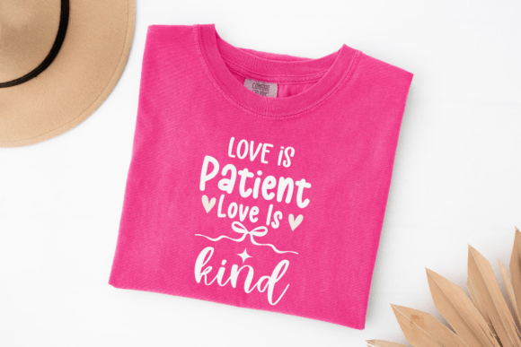 Love is Patient Love is Kind Svg: A Versatile Design for Every Purpose