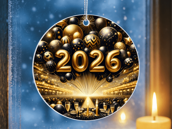 Luxury Gold 2026 New Year Party Ornament: A Unique Way to Celebrate the New Year
