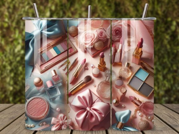 Make Up Beauty Tumbler Wrap Sublimation: A Trendsetting Design for Modern Creators