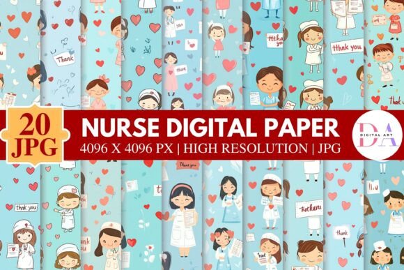 Nurse Digital Paper: A Versatile Resource for Creative and Professional Projects