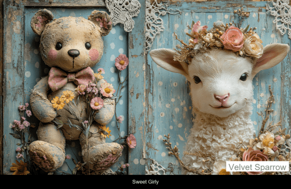 Sweet Girly Vol 1: A Nostalgic Journey into Whimsical Creativity