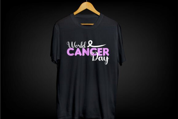 World Cancer Day T Shirt Design